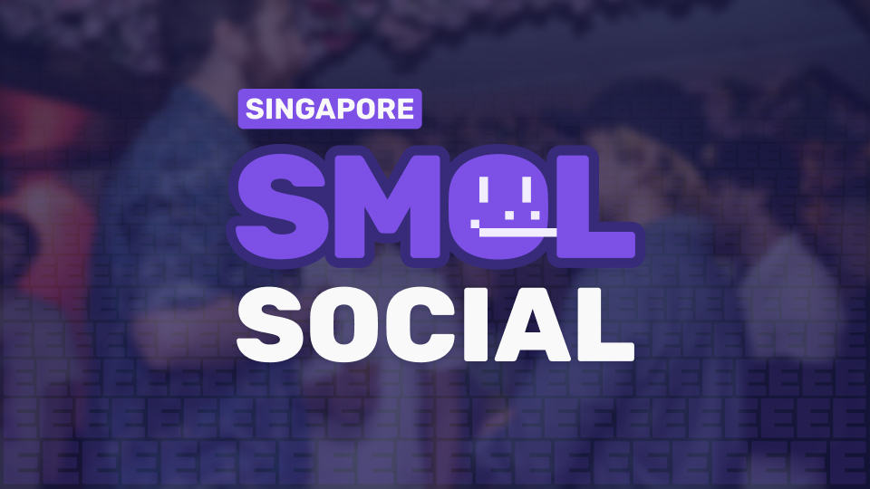 smolverse's tweet photo. The date is set! Our community-managed Smol Social event in Singapore will be on September 1! This event will be hosted by @Br0keboy96 &amp; @Ilovenftt 💜

Event capacity is 40 people with a ticket fee of 18 SGD! 

Those selected will be contacted!

📝👇
https://t.co/4LJnRNCMMr https://t.co/hZ5cob42uf