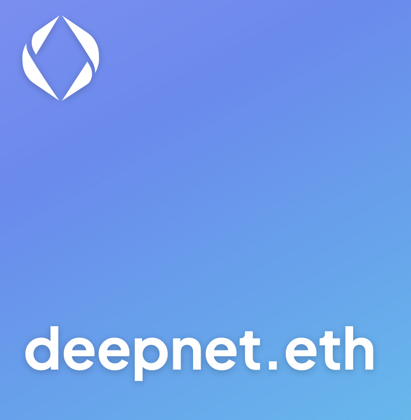 Domainclubx's tweet photo. deepnet.eth
for sale 5 ETH
https://t.co/08lX0oAj8p
#deepnet #web3 #eth #ens #ethereumnames #domain #domainsforsale #domains #DomainNameForSale https://t.co/jU8my0MiJl