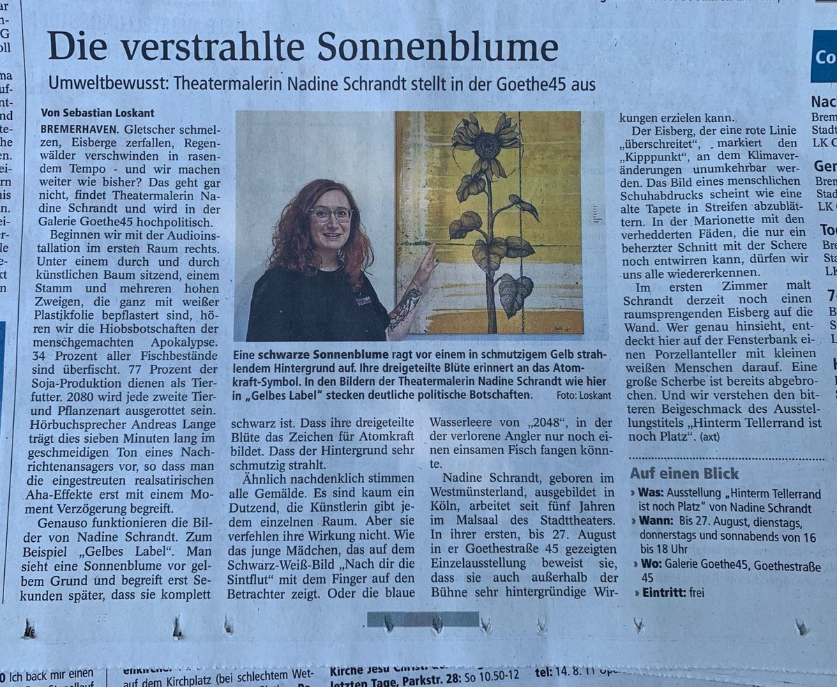 Heute in der <a href="/nordseezeitung/">NORDSEE-ZEITUNG</a>.