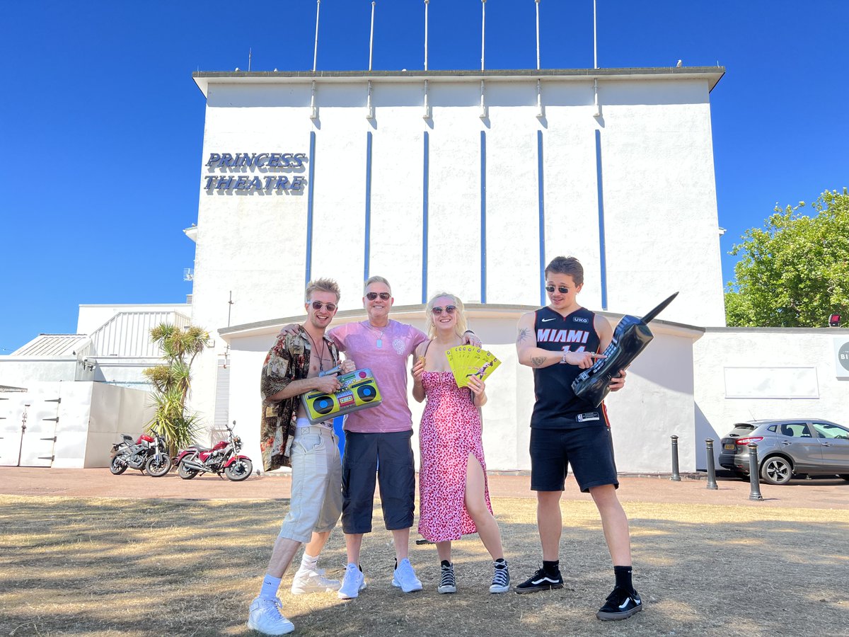 It's the final day of <a href="/FootlooseTour/">Footloose</a> here in #Torquay, We've had such a great week with them all! 

Two shows today!
⏰ 14:30 + 19:30
⏰ Box Office open from 13:00
🎟️ Tickets here! atgtix.co/3zP8v8c