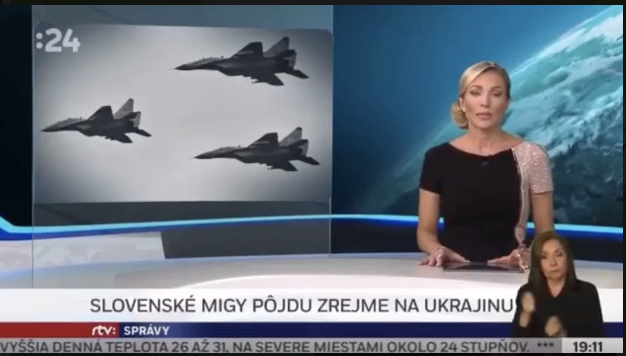 [情報] 斯洛伐克確認要軍援戰鬥機給烏克蘭