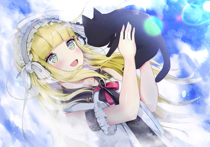 リクエストの絵です、SDVXからのキャラクター#SDVX  #虹霓・シエル・奈奈 