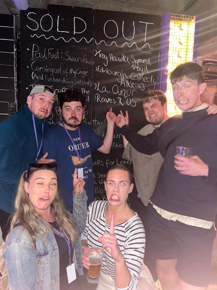 NaughtyCP's tweet photo. OUR FIRST SELL OUT SHOW !! feeling so lucky right now

Thanks to everyone that has been coming the past 10 days, it’s been our favourite fringe so far. 

BUT WE HAVE TWO SHOWS LEFT. 

#RavesRUs @FollowTheCow 10:10PM.

Start your Saturday night right. #EdFringe2022 #fringefestival https://t.co/kOKcPSFxRZ