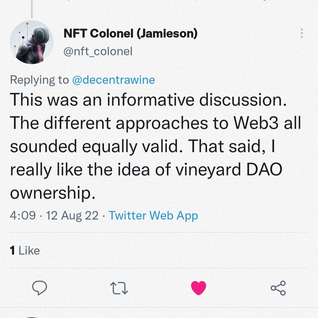 APEvine NFT - DAO vineyard tweet media