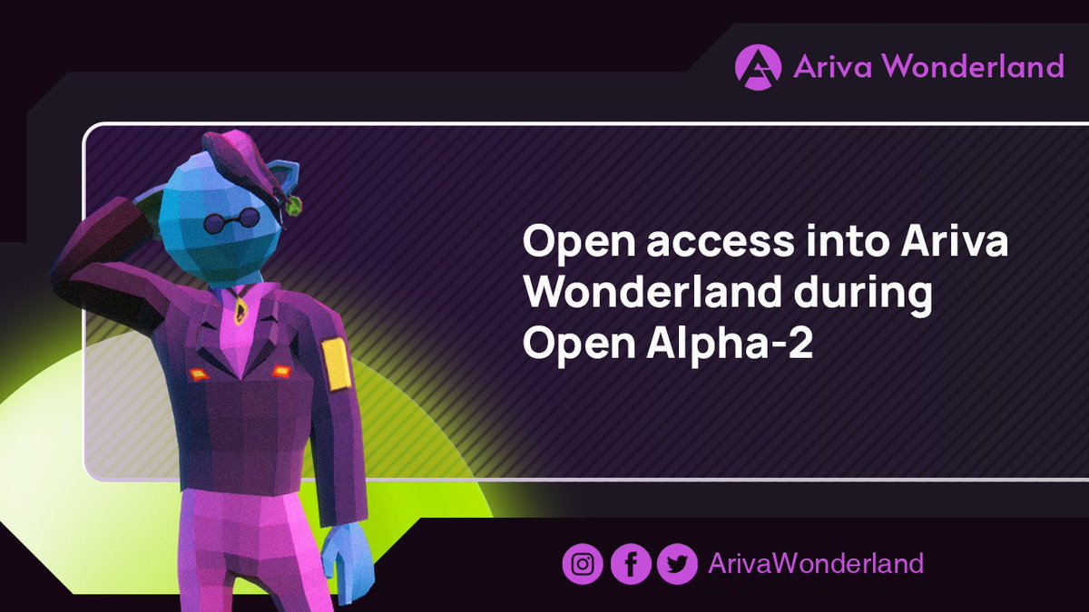 ArivaWonderland's tweet photo. Enhanced Alpha-2 of #ArivaWonderland goes live in a couple of days and will give access to everyone. 

You can finally have a taste of the first travel #metaverse. 🌍

@ArivaCoin #Tourism #VirtualReality #Travel2Earn https://t.co/cydr9qUwZ4