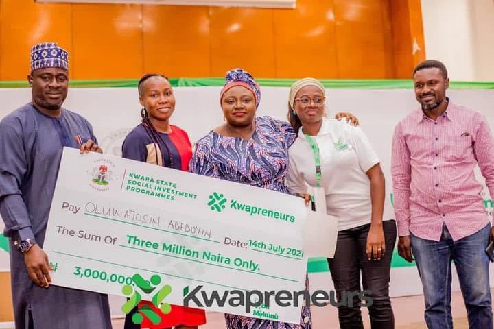 mrlurvy's tweet photo. An initiative of Kwara State Social Investment Programme, #Kwapreneurs 1.0 happened last year and it was amazing.

Images of some of the winners last year July. https://t.co/HBOxzuD9OE