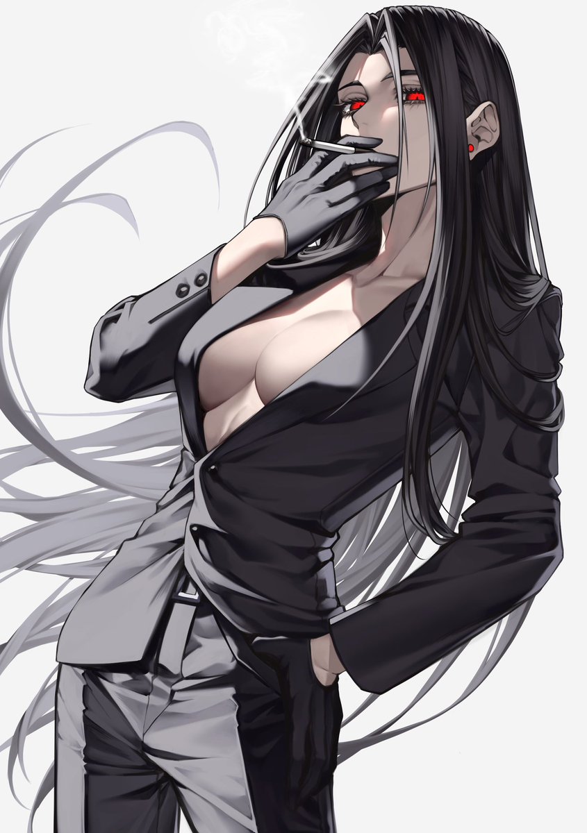sousaku_jake's tweet photo. #絵柄が好みって人にフォローされたい
長髪の男とかっこいい女が好きです https://t.co/myixQeeKri