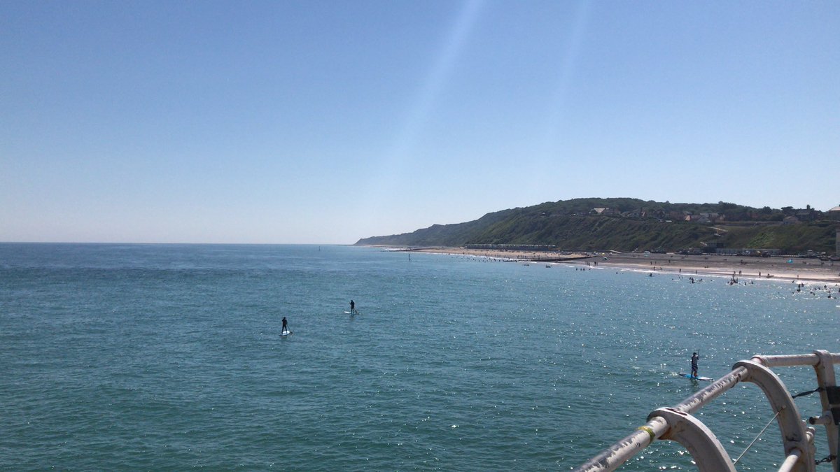 Not bad for an English summer #seaside #cromer