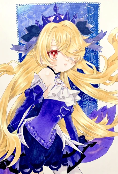 フィッシュル໒꒱#コピック 