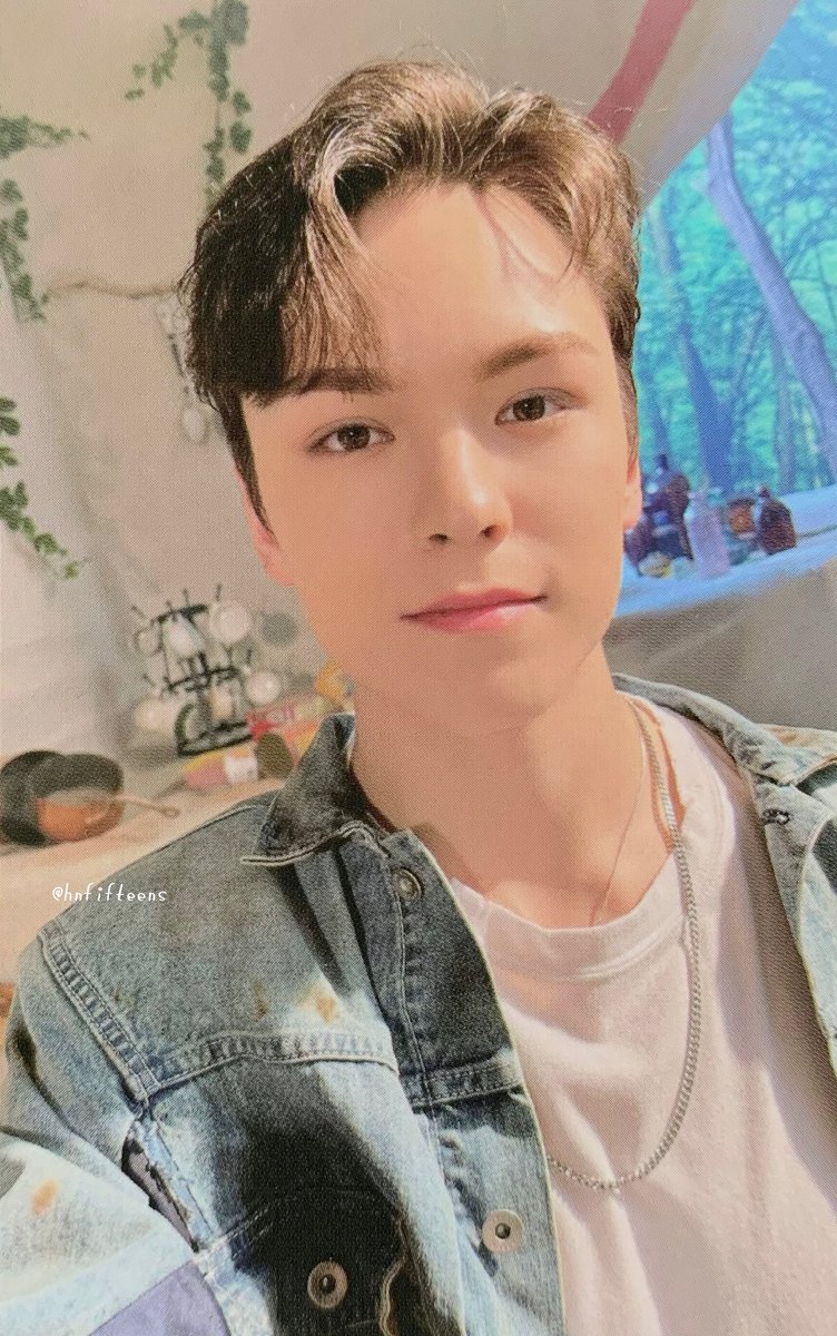 hnfifteens's tweet photo. [SCAN] #VERNON #버논 Vernon pc

SEVENTEEN — Face The Sun Weverse Ver. Photocard &amp; QR https://t.co/s0kXipPpzm