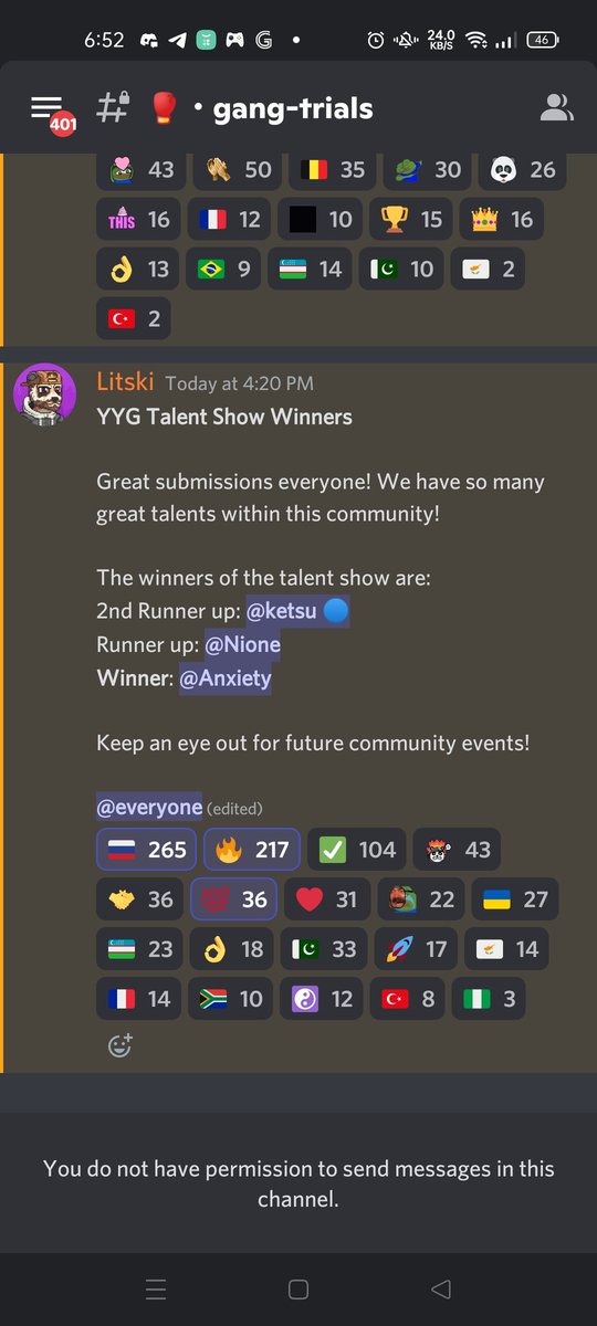 anxiety_eth's tweet photo. Streetlist unlocked! LFG!! @MaisonGhost @KryptoPal_ @Nomad_eth @manos_de_papel_ @ProjectYinYang #YY4L #YYGTalent https://t.co/WvrLIi6nd2