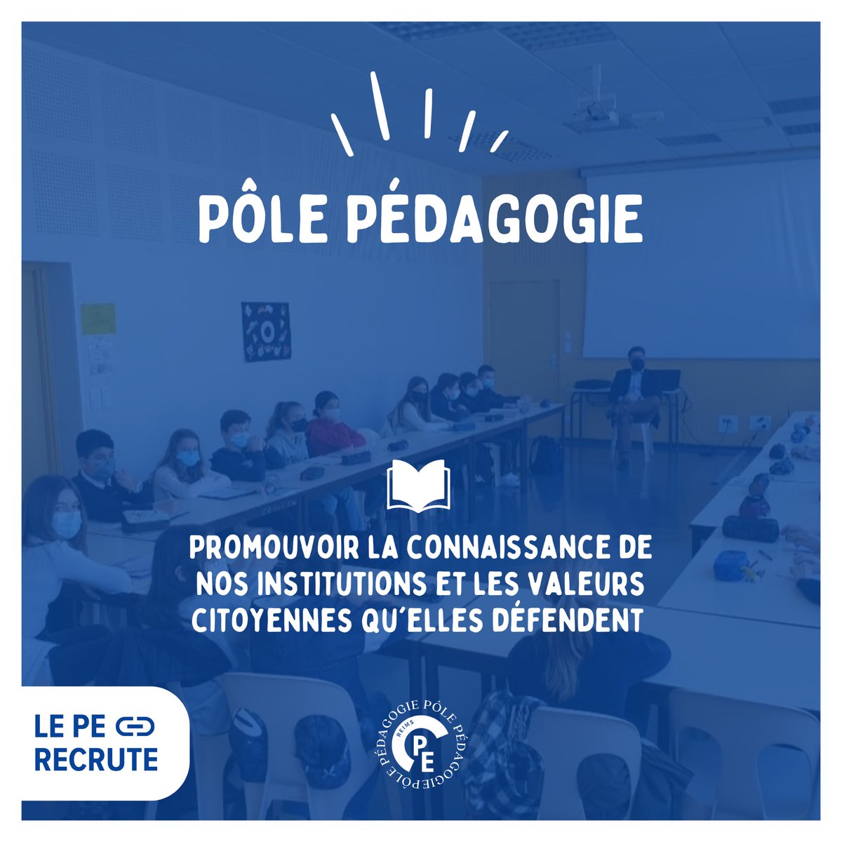 PEReims's tweet image. Le Parlement des Étudiants - Reims, recrute ! 🏛🇫🇷 Une nouvelle année et de nombreux projets nous attendent. 

&amp;gt; forms.gle/zJF95MatTd9cBz…