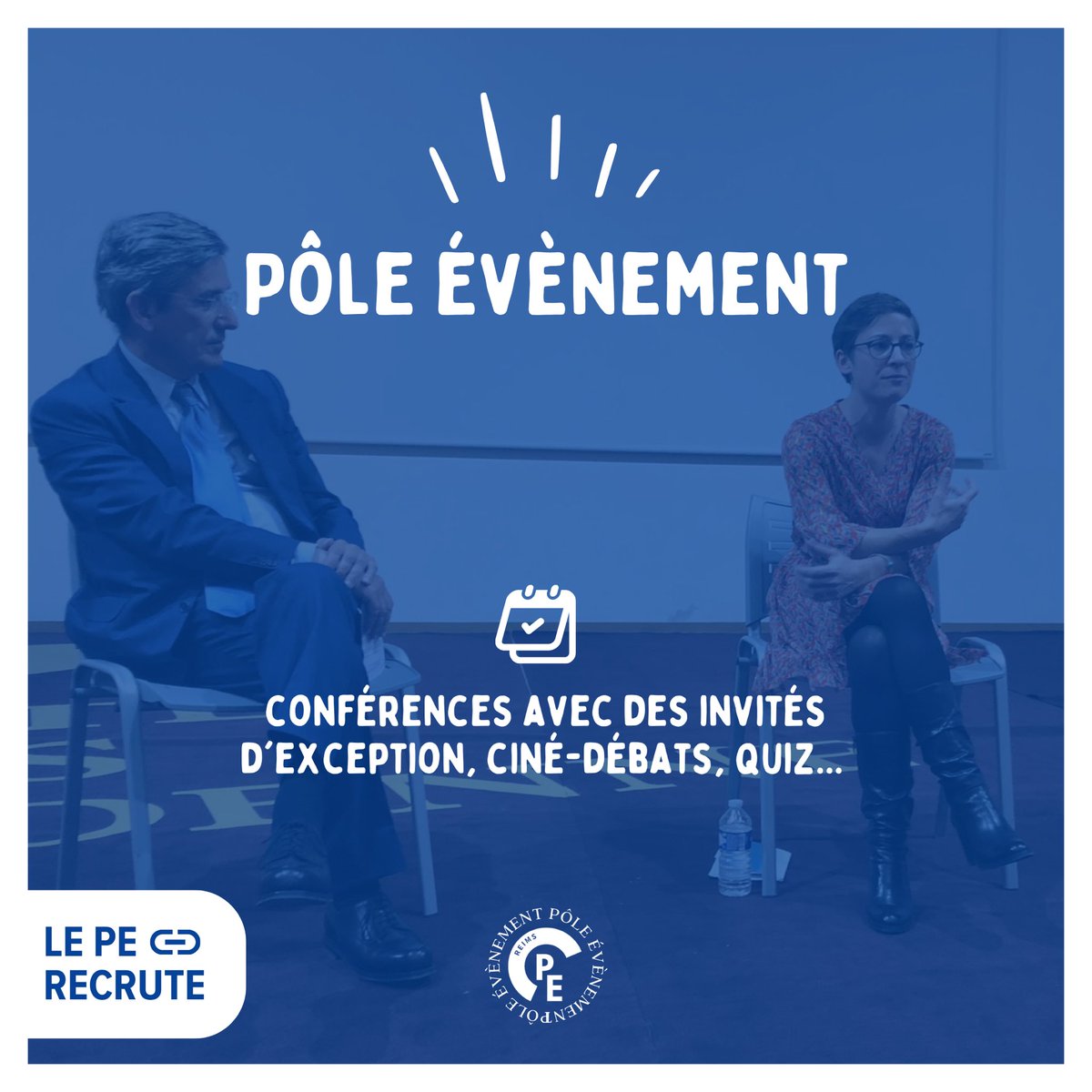 PEReims's tweet image. Le Parlement des Étudiants - Reims, recrute ! 🏛🇫🇷 Une nouvelle année et de nombreux projets nous attendent. 

&amp;gt; forms.gle/zJF95MatTd9cBz…
