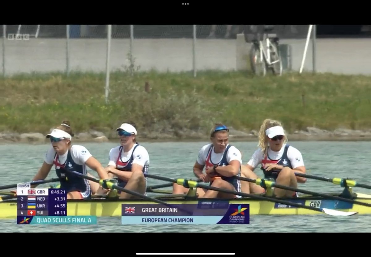 Well done <a href="/jessleyden/">Jess Leyden</a> and <a href="/BritishRowing/">British Rowing</a> !