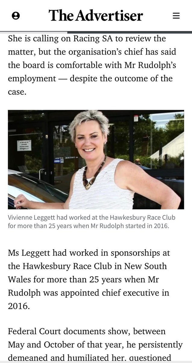 kategoodrich's tweet photo. Shame on you @RacingSA.
Shame in everyone in SA racing giving this bloke a free pass via their silence, actually everyone in racing remaining silent on this.
Shame on @tabcomau @tabcomaumedia & their bullshit hashtags
#notoneday do you actually take a stand for women in racing https://t.co/VCh3jCJ8nt