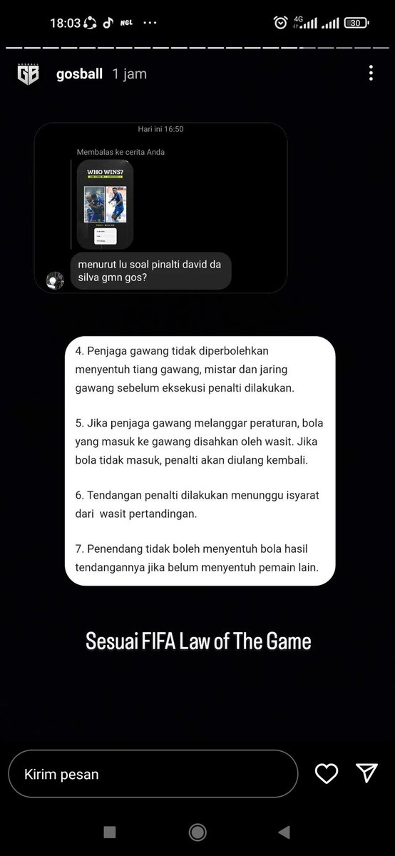 amlfzn's tweet photo. @Indostransfer Untuk pinalty David Da Silva mengapa disahkan dan lemparan dewangga kenapa dianulir.
penjelasannya disini⏬ https://t.co/Q8pWfvAeVs