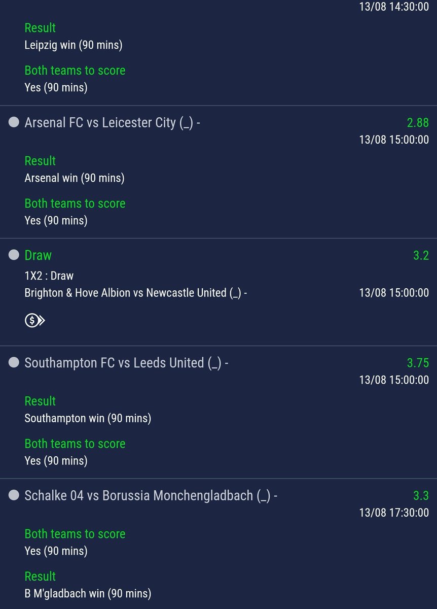 Galisrinivasar2's tweet photo. 💥£500 GIVEAWAY🎁

If this acca wins I'll give away £500 to one of you! 👀💸

To enter all you have to do is;
✏️ RT this tweet
✏️ ❤️ This tweet
✏️ Follow me

Let's go 🥳

#Competition #prizes #football #money #FPL #giveaway #free #winner #win https://t.co/2cJH2Z6Woy