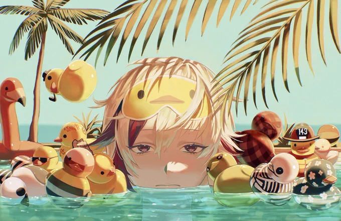 描いてて楽しかった不破湊の絵 #絵スコート 