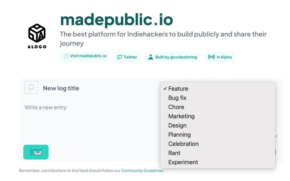 codestirring's tweet photo. https://t.co/jF31Auj3E3 has breached 50 users in the waiting list!
To celebrate, I've launched a new feature letting users select a category for their feed!
I'm hoping to launch by the end of the month!
#buildinpublic #indiehackers #buildinginpublic #madepublic https://t.co/gjFFmhV1Yc