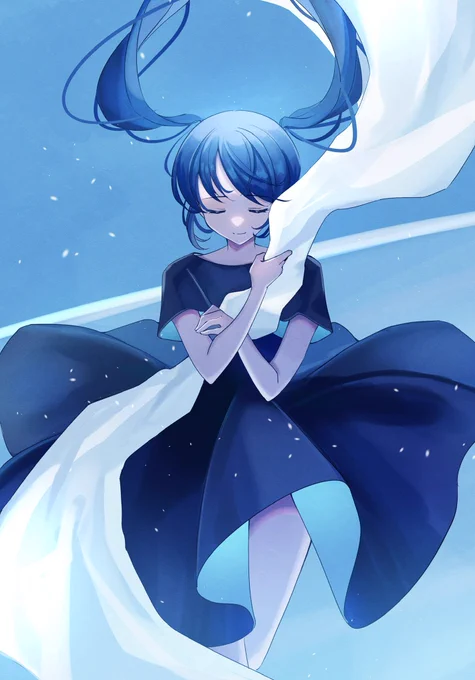 22曲目霽れを待つ/Orangestar#100曲ボカロ絵チャレンジ#初音ミク 