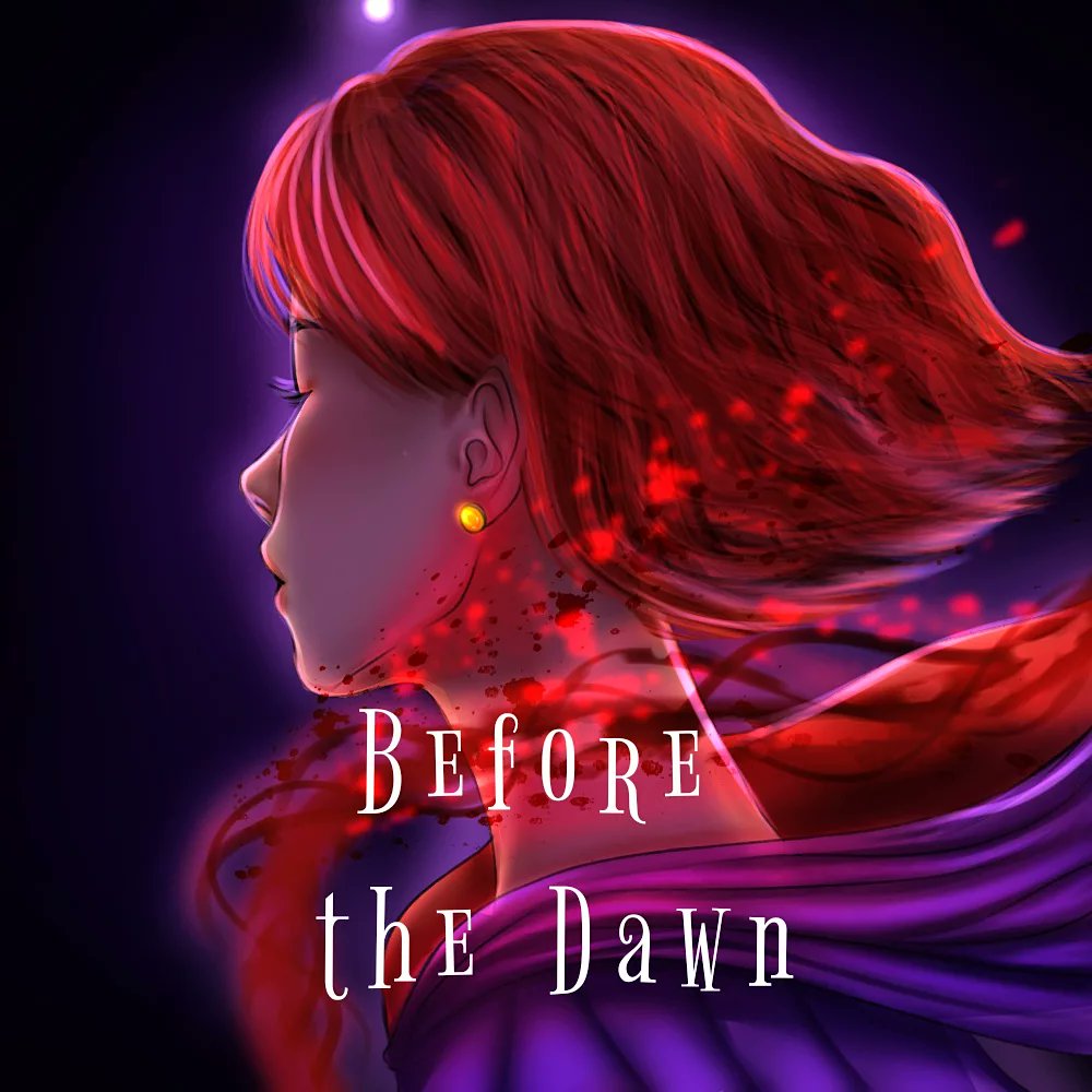 Ecchai22's tweet photo. Yeah so I made a potential book cover for my story "Before the Dawn"🐰💕

#webtoon #cover #notsureyet #gonnamakemore https://t.co/wxpXbzIZgJ