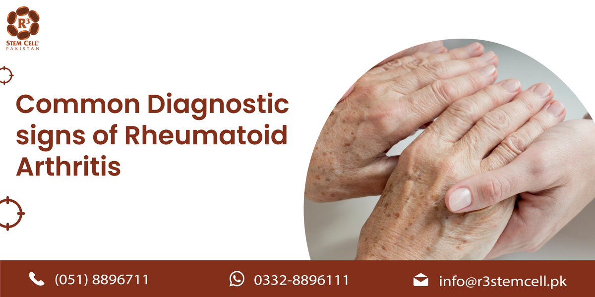 R3StemCellPK's tweet photo. Pain, swelling, stiffness and tenderness in more than one joint

Email: info@r3stemcell.pk

#rheumatoidarthritis #livingwithrheumatoidarthritis #StemCellInjections #StemCellProcedures #rheumatoidarthritisproblems #osteoarthritis #R3StemCellPakistan #rheumatoidarthritisdisease https://t.co/sINI5O1DX8