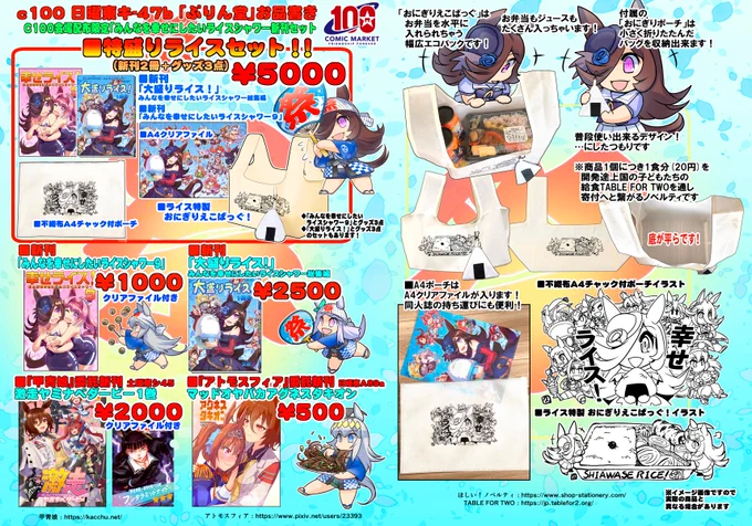 C100 日曜 東キ-47b「ぷりん堂」#C100 #ウマ娘
二日目お待ちしております! 
