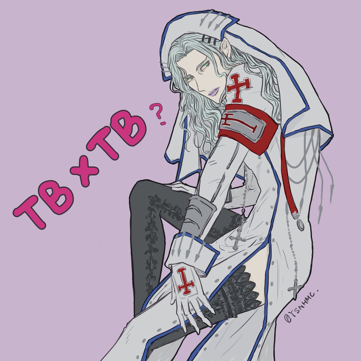 「 Yuri makes me think of another work, a 」|野生暗黑文青のイラスト