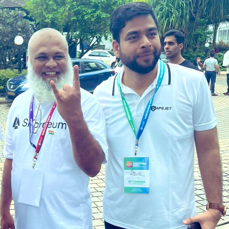 wombshell's tweet photo. Swag Of @jmohamedzahoor at @web3conf_india
#Web3ConfIndia #web3model #web3conf #shardeum #SHM https://t.co/jC86V9oP7Q