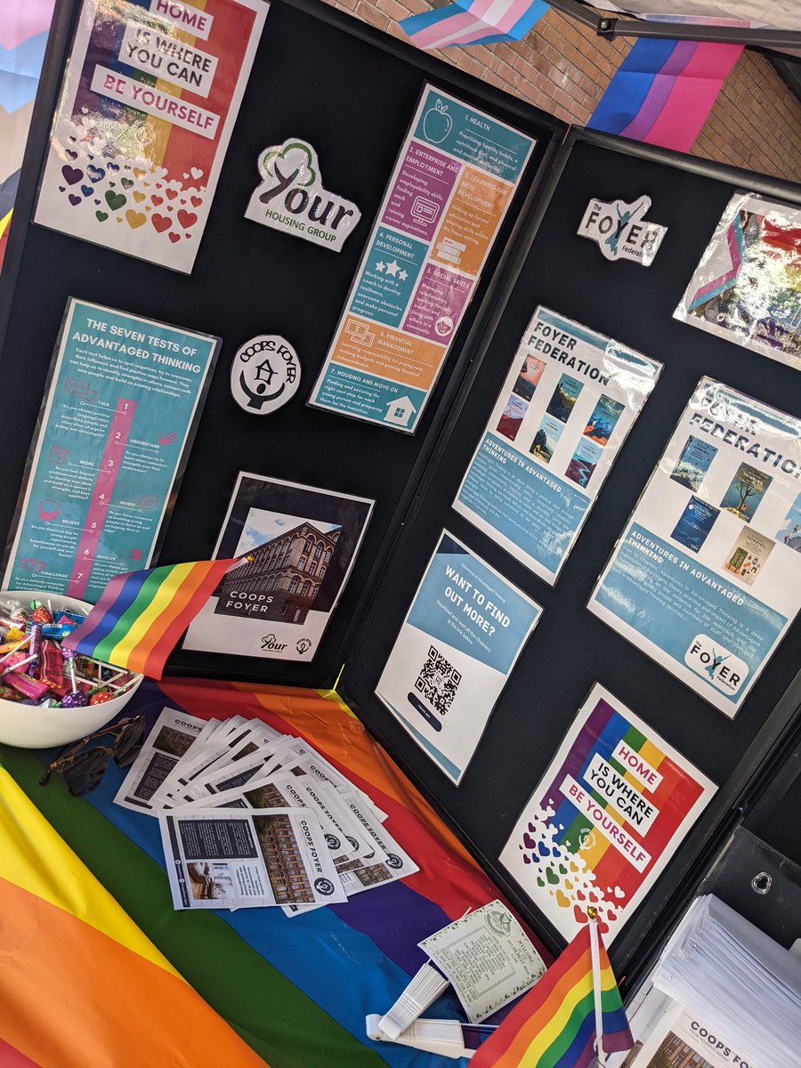 CoopsFoyer's tweet photo. Spreading the word about Advantaged Thinking at Wigan Pride today! 🏳️‍🌈 https://t.co/v7RoufTP6f