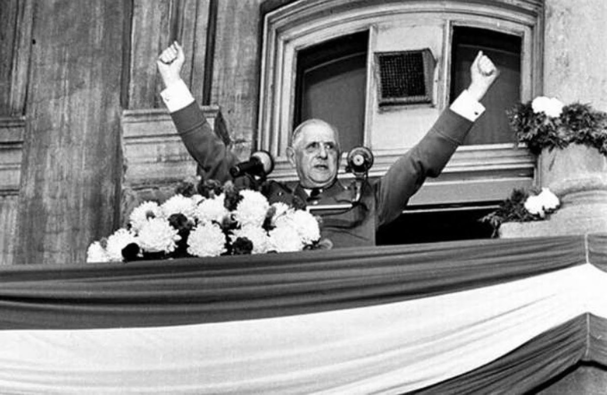 Charles de Gaulle scandant « vive le Québec libre ! », 1967