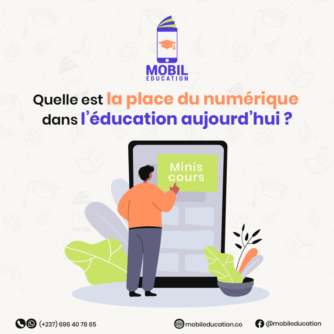 Mobil_Education's tweet photo. Débat :  
Quelle est la place du numérique dans l’éducation aujourd’hui ? Ton avis compte. 
 Surtout ne manquez pas de vous abonner à nos pages 
https://t.co/ILLndXwIoO
De télécharger l’application https://t.co/wQCbCFOwZ5
De consulter notre site internet
https://t.co/Qd7vKV5osr https://t.co/PRqvIcGOSM