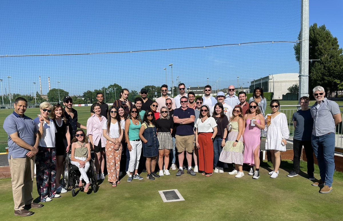 fjobrien's tweet photo. Very enjoyable afternoon with the team in @RailwayUsports for our @TissueEngDublin summer event. https://t.co/9J40LW5PlI