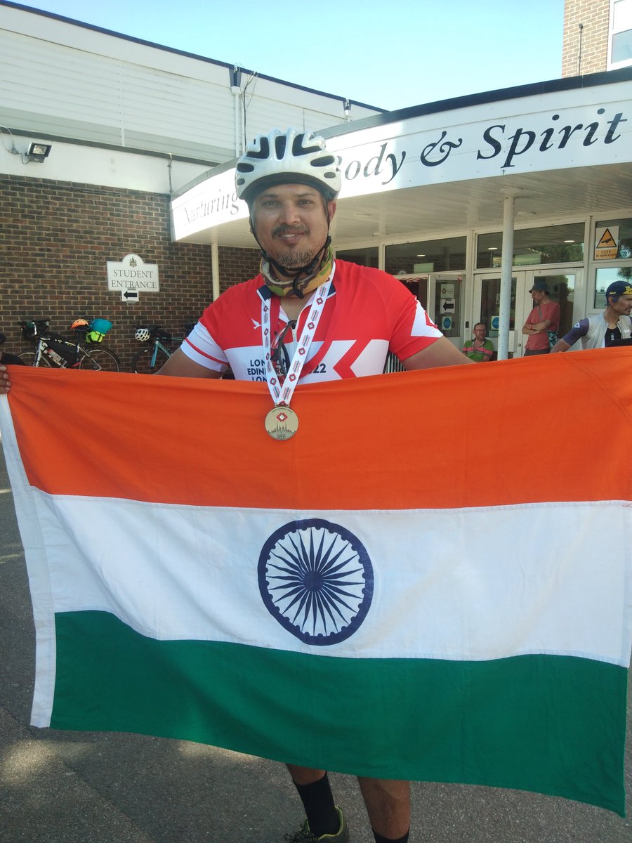 sunilgopalachar's tweet image. #LEL2022 #BangaloreRandonneurs
It was great experience riding across the scenic trails of UK &amp;amp; Scotland 
Had a chance to meet many cyclists frm 50+ countries, interacted with a lot of them while riding @control points. Was a great gesture of camaraderie from our cycling community