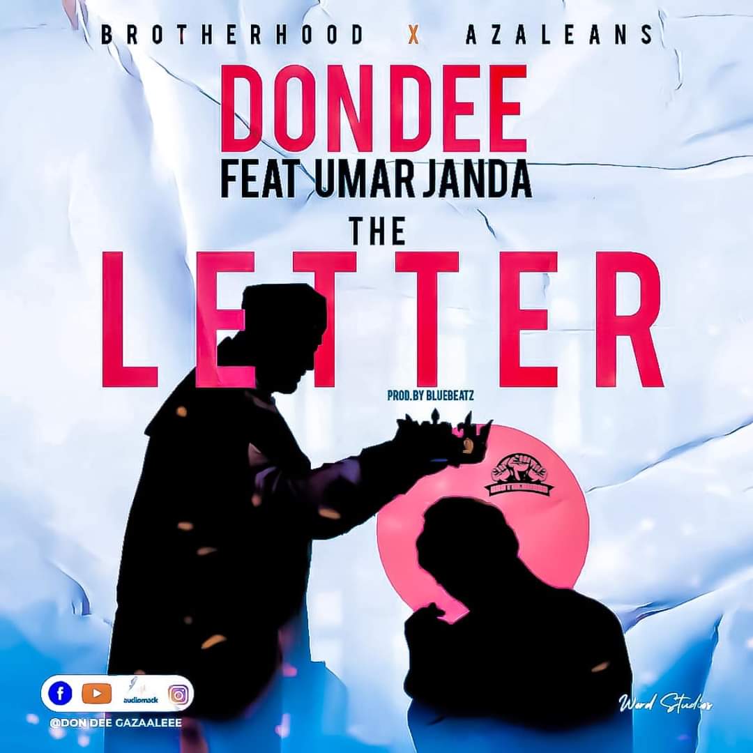DonDeeGazaale's tweet photo. Don Dee - The LETTER Ft Umar Janda 🔥 Produce By Bluebeatz… Dropping This Month 💯 Pls Share Let’s Spread The News #Frrrrr

#theletter #DonDee #Gazaalee 
#Brotherhood #Azaleans 🌟 https://t.co/Te5kG0Tm7G