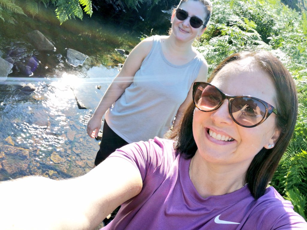 JoCooke's tweet photo. When you're asked to share your #whatsyourmove photos at work, who are we to argue? Sam and I took ourselves off to Langsett for a beautiful 5k walk 😊 @BerneslaiHomes #CustomerServices #activebarnsley https://t.co/NFVkXltzlM