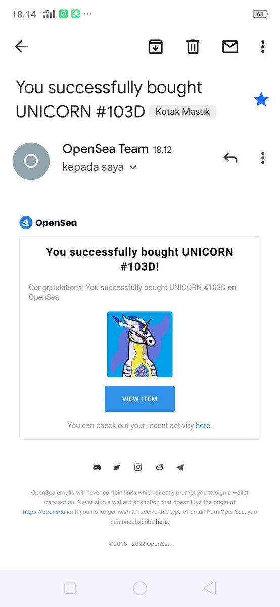 Mutant_lizard's tweet photo. Good evening 😁
Today is amazing🔥🔥
I got 3 sales and i bought this unicorn from @Unicorn_ID_NFT 
Thank you so much for you support 🥰🙏
Congratulation to @Unicorn_ID_NFT 
#NFTs #nft #NFTCommmunity https://t.co/J513IXuEnS