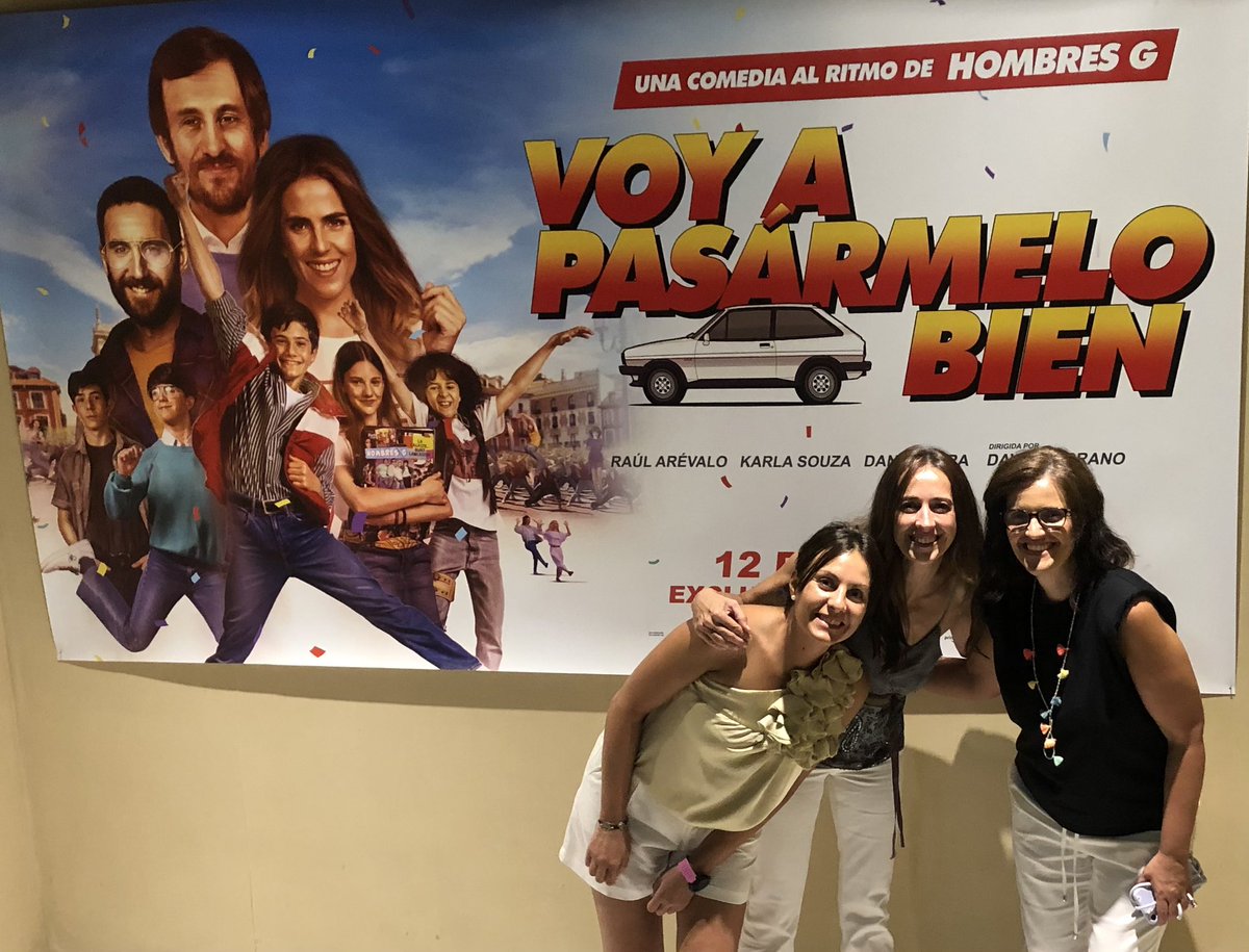 🎞 Voy a Pasármelo bien! Como nosotras en el estreno del precioso musical que tantas ganas teníamos de ver!! Y del que salimos emocionadas y encantadas!!! Recomiendo mil 😍😍😍 #VoyAPasármeloBien