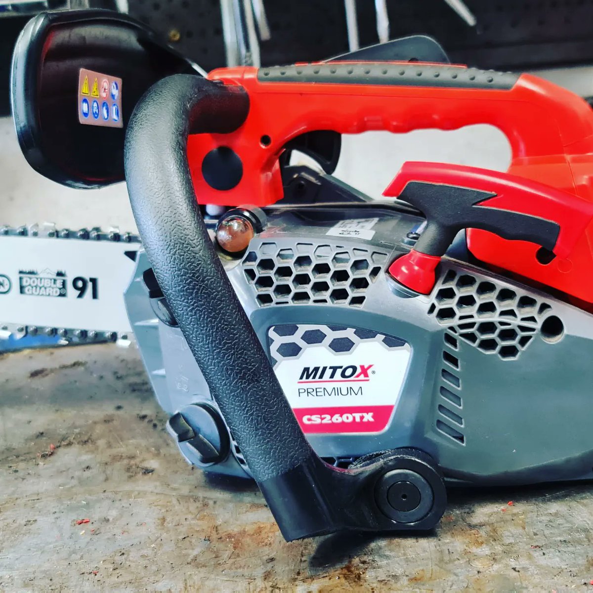 ddhexham's tweet image. Mitox GM CS260TX ran up this morning for a new customer starting of his own business. Don't foget we are here til 4pm this afternoon 😁