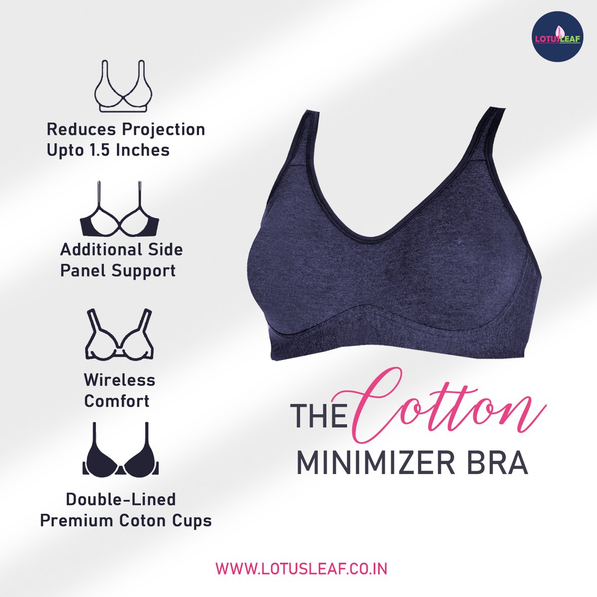 Lotusleaf17's tweet photo. A minimizer bra is a perfect bra to wear under a button-down shirt.

Shop Now : https://t.co/pFvWNkmGpY

#minimizer #supportbra #cottonbra #lotusleafbra #lotusleaflingerie #lotusleafcollection #wireless #doublelayered #supportive #bra #women https://t.co/sjz4KLkaCQ