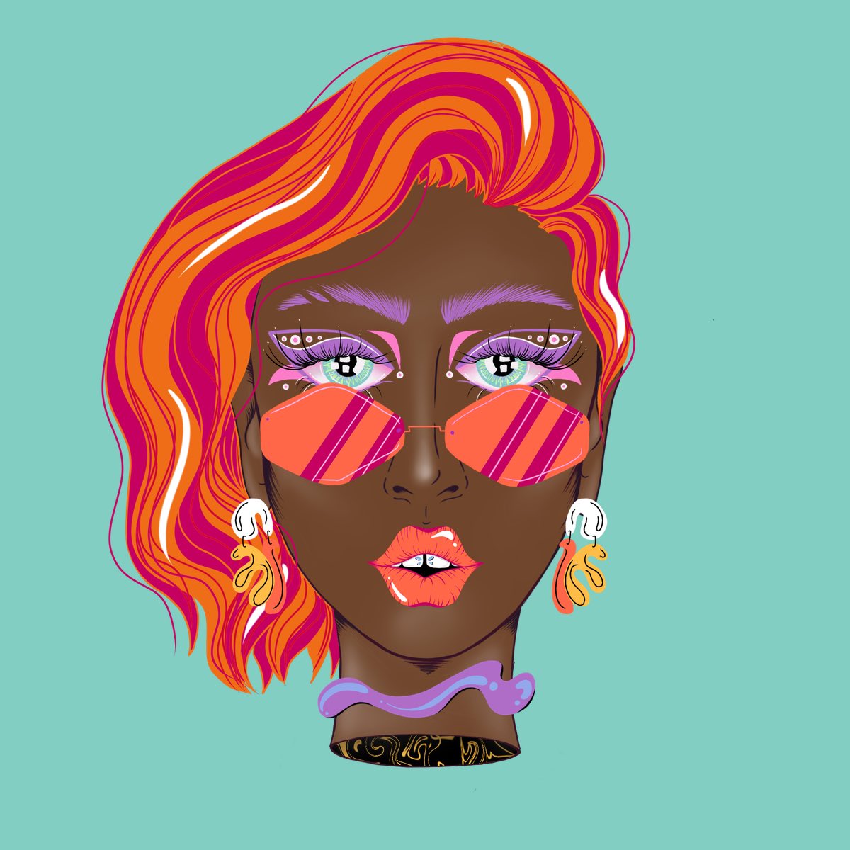 UnusualGsNFT's tweet photo. GM ✨ Being weird is a compliment 👑💖🌈 https://t.co/WLuH8iuJLc