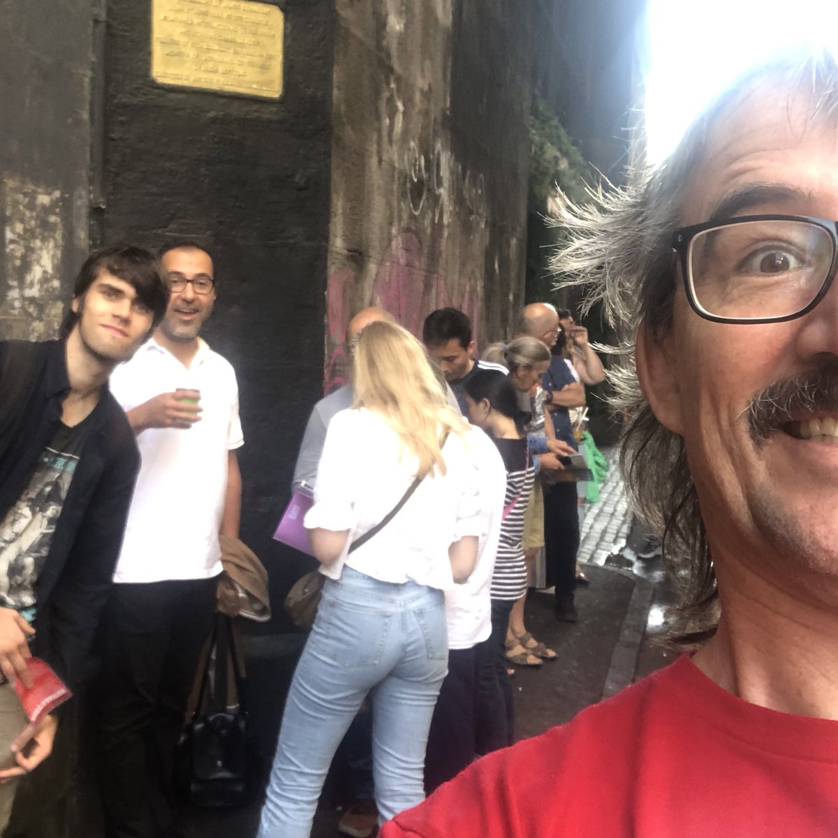 MickNeven's tweet photo. Good bunch of humans today #nevolution #EdFringe2022 https://t.co/6qSm0Vo2Iy