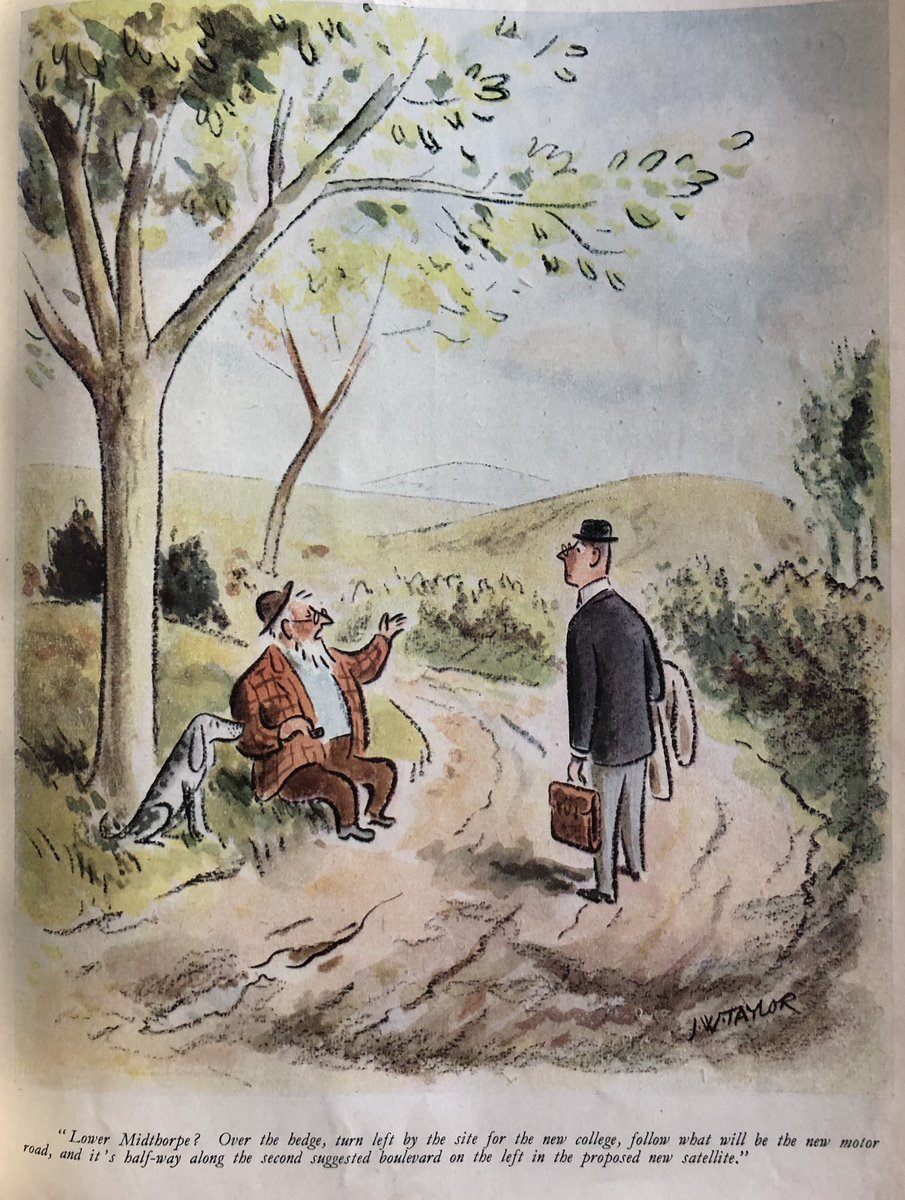 John Whitfield Taylor (1908-1985), in Punch, 1945 
