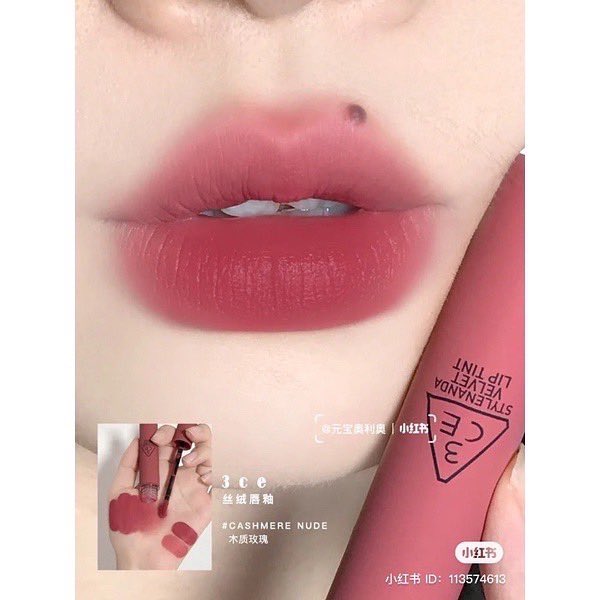 anyongstore's tweet photo. #อันยองพร้อมส่ง 
3CE velvet lip tint ❤️
ลิปเนื้อเชอเบทสีสวยสดใส กลมกลืนกับริมฝีปากได้แนบสนิทเป็นเนื้อเดียวกัน เมื่อแห้งจะกลายเป็นเนื้อแมทที่ติดทนได้อย่างยาวนาน ให้สัมผัสที่ดูเรียบลื่นบางเบาเป็นธรรมชาติ

No. Bitter hour / Definition / Cashmere nude

#สินค้าพร้อมส่ง 
ราคา : 450฿ https://t.co/tjTr7di3uI