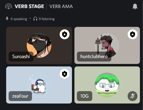 Oh, we're on stage! We'll talk about a lot of things! 
NOW!

discord.com/channels/91969…