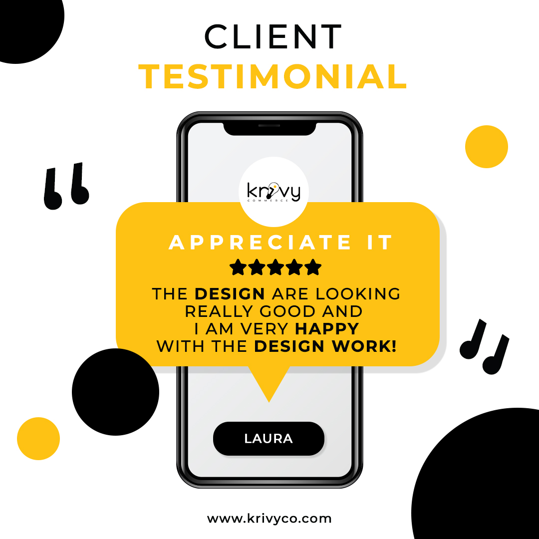 Happy clients are what makes our world go round!

We always love receiving a ⭐⭐⭐⭐⭐ review!!

#clientreviews #clientreview #clientestimonials #clienttestimonial #testmonial #fivestarreview #krivy #krivyco #digitalmarketingagency #ecommerceexpert #ecommercemarketingagency