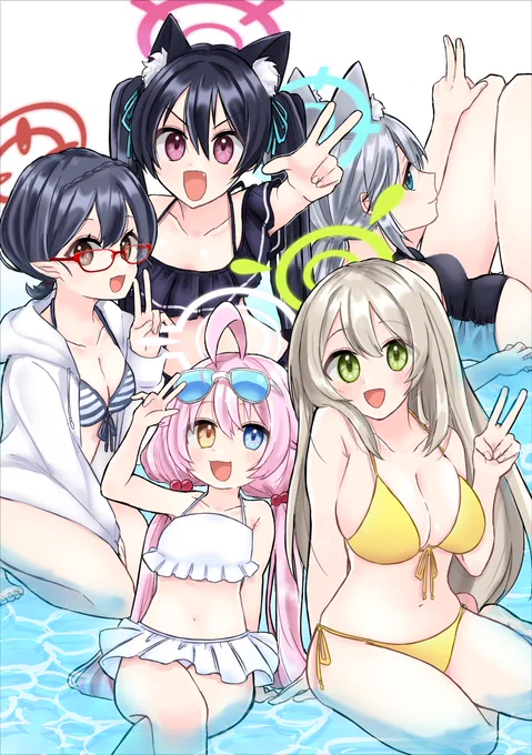 水着アビドス対策委員会 #ブルアカ 