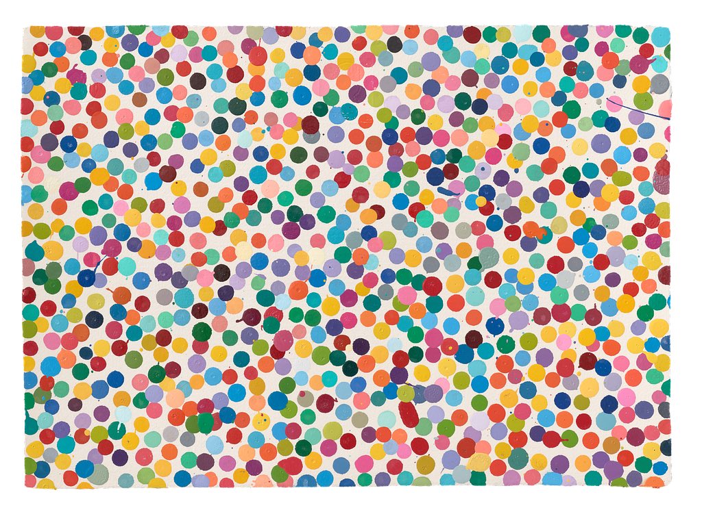 meebithood's tweet image. “I’m fine with the fleshy paper” by @hirst_official 
“A must” for every art collector!