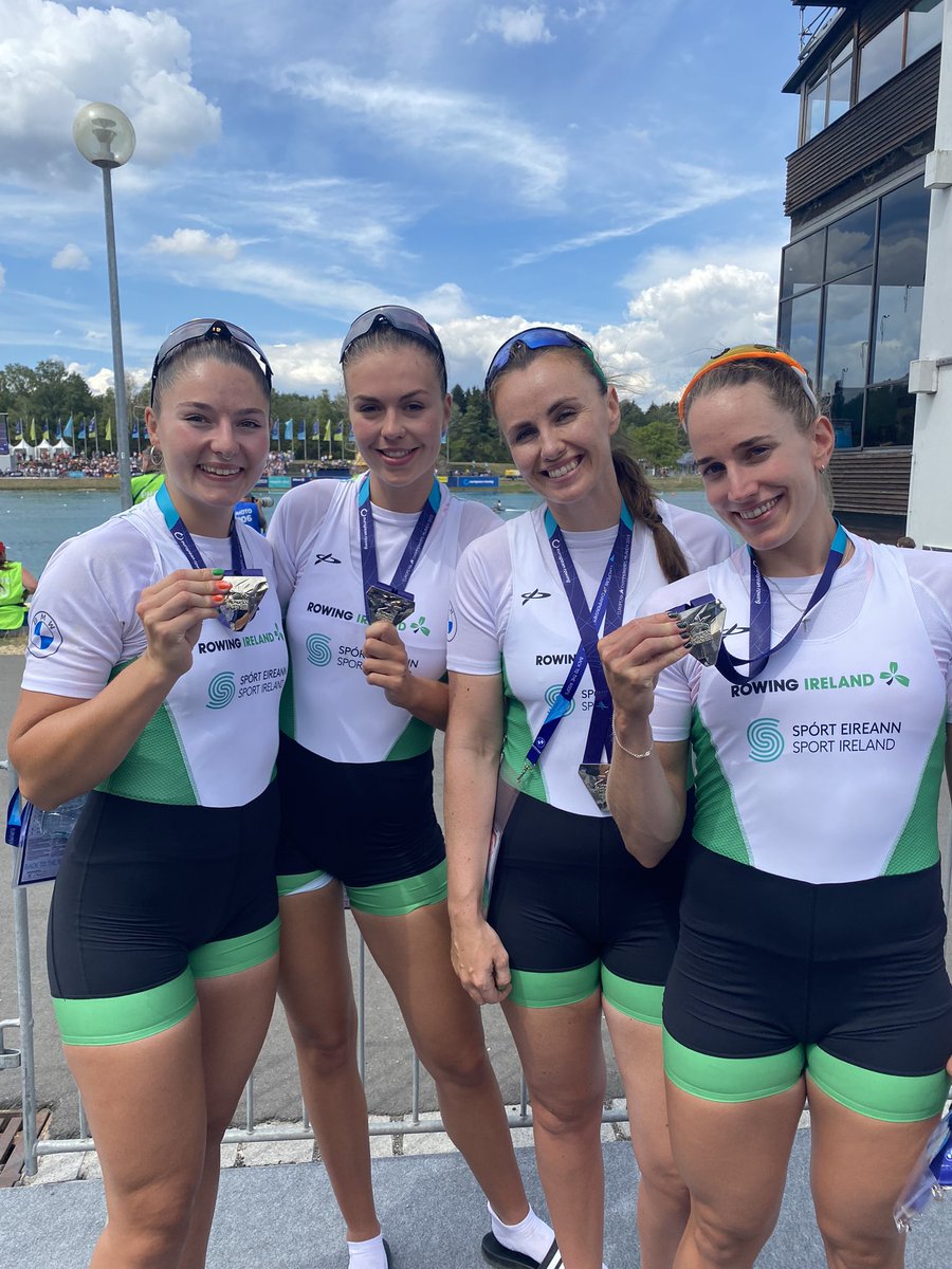 A boat load of silver!

<a href="/RowingIreland/">Rowing Ireland</a> <a href="/ECMunich2022/">Munich2022</a> #europeanrowing