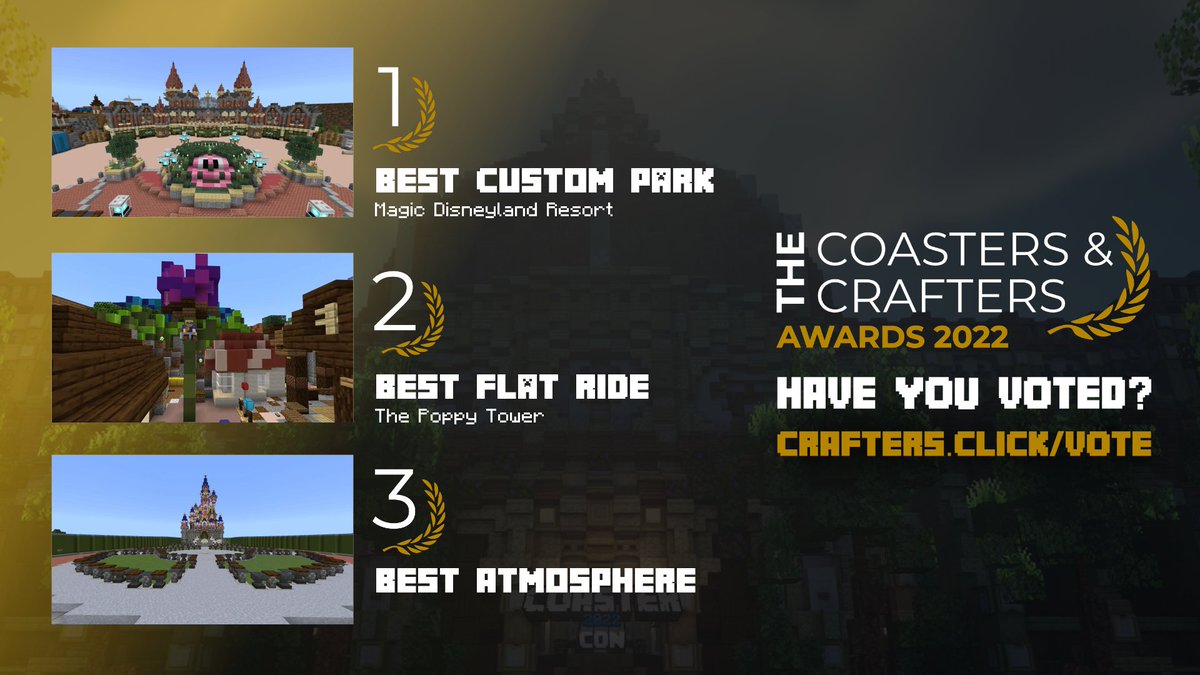 PinocraftPs4's tweet photo. 🇬🇧:
Good news, we are participating in Coaster Con 2022. You can vote on our nominated categories. 

Thank you @Coasters_Craft,

🇳🇱:
Goed nieuws, we doen mee aan de Coaster Con 2022. Je kunt stemmen op onze genomineerde categorieën.

 Bedankt @Coasters_Craft, https://t.co/L46tkLT3cG